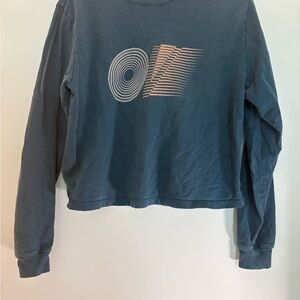 Outdoor Voices Teal Crew Neck Tee